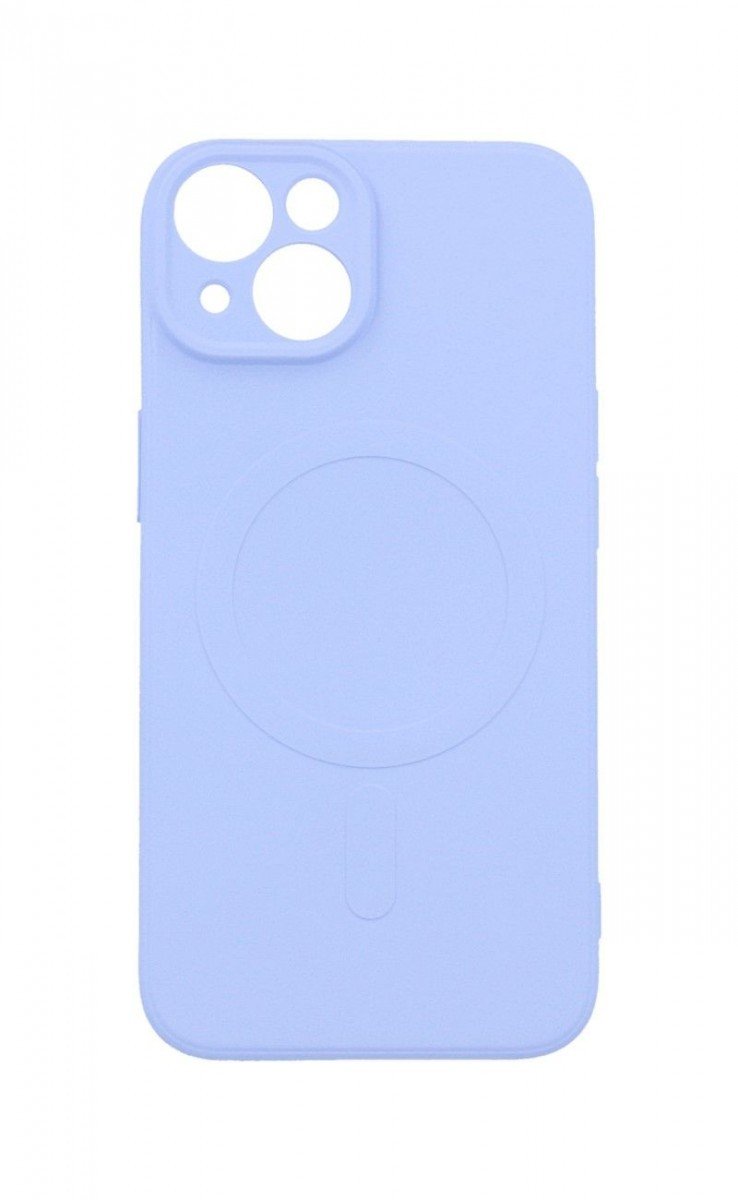 Kryt TopQ iPhone 15 s MagSafe světle fialový 99963