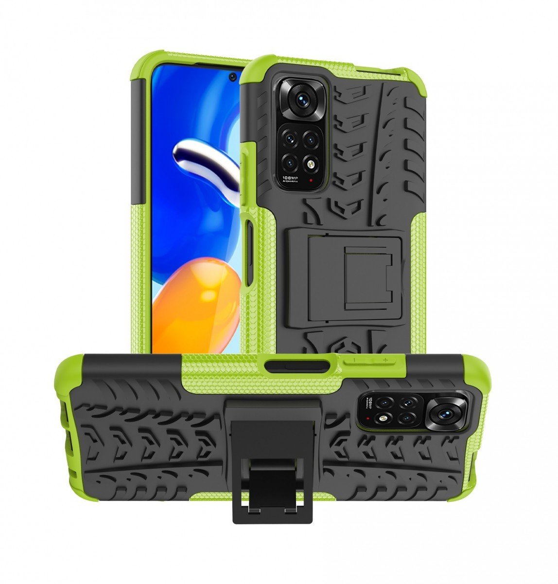 Kryt TopQ Xiaomi Redmi Note 12S ultra odolný zelený 98232