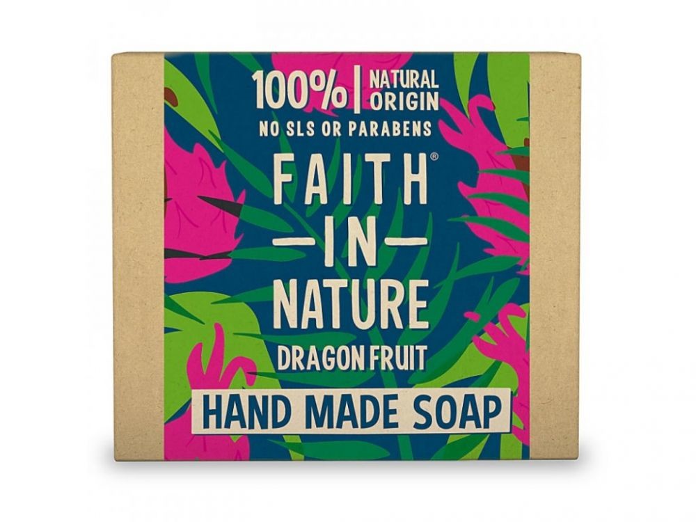 Faith in Nature Rostlinné tuhé mýdlo Dračí ovoce 100g