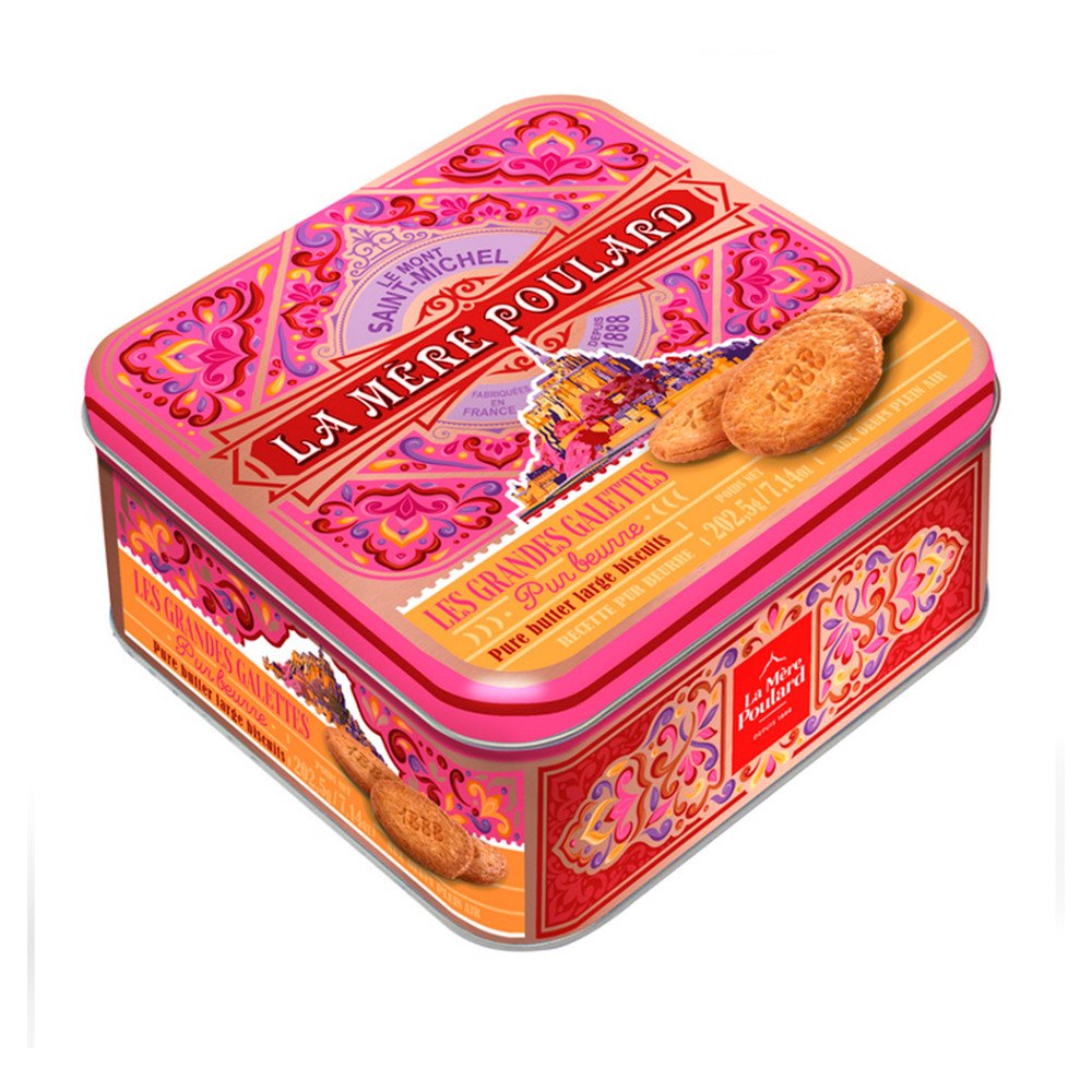 LA MÉRE POULARD Mythique pure butter large biscuits sušenky 202,5 g