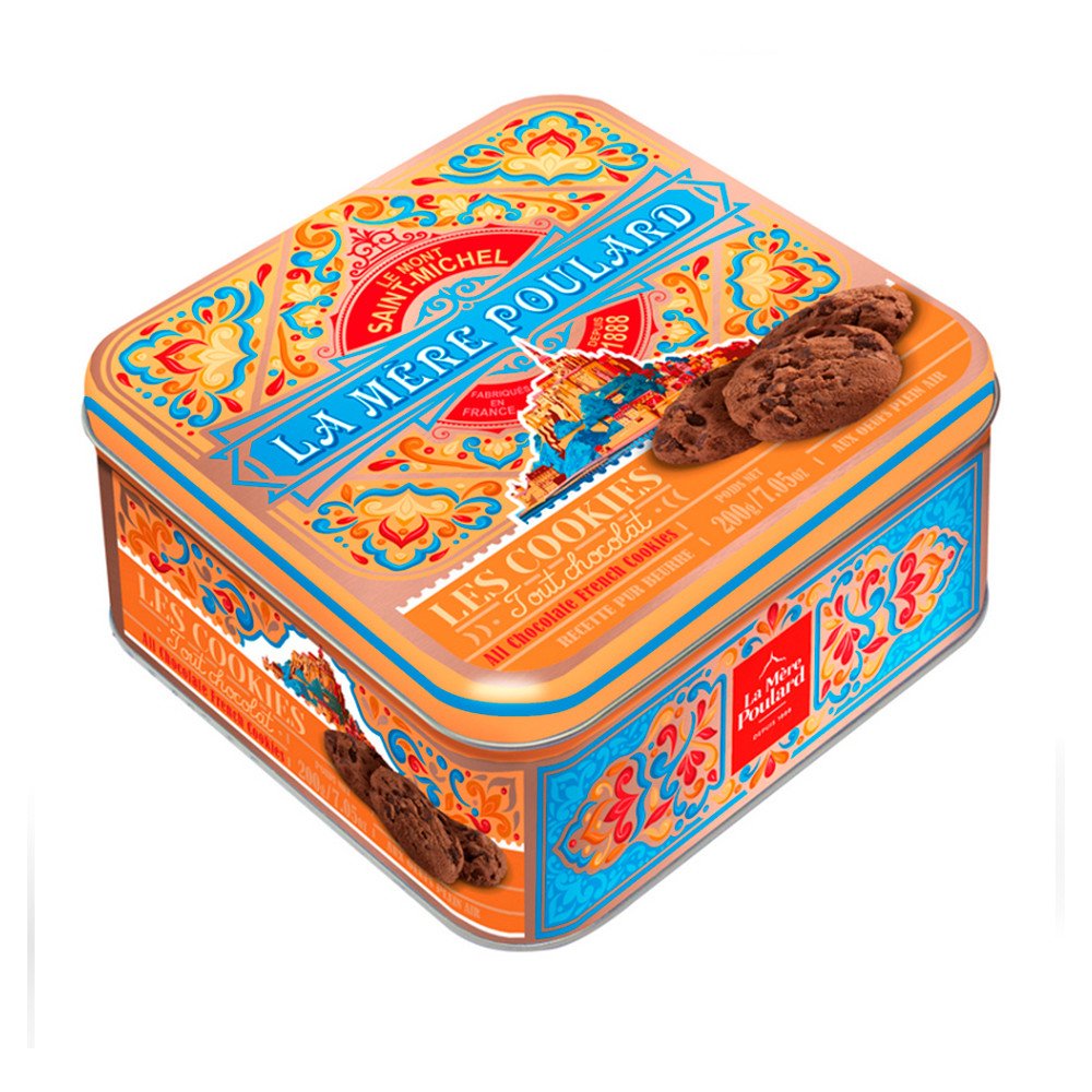 LA MÉRE POULARD Mythique collector cookie chocolat sušenky 200 g