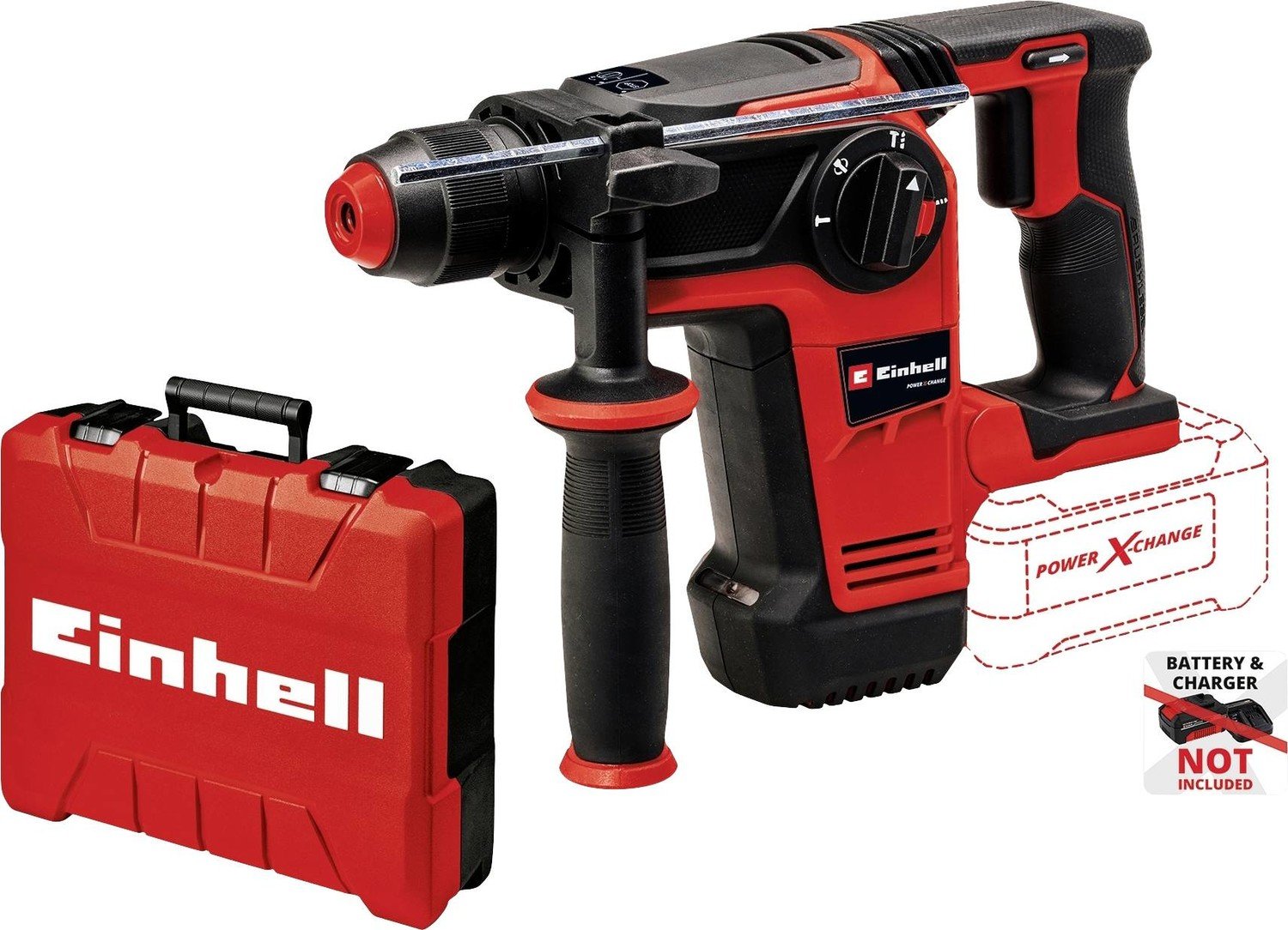 Einhell TP-HD 18/26 Li BL - Solor Power X-Change Professional SDS plus-aku kladivo 18 V Li-Ion akumulátor