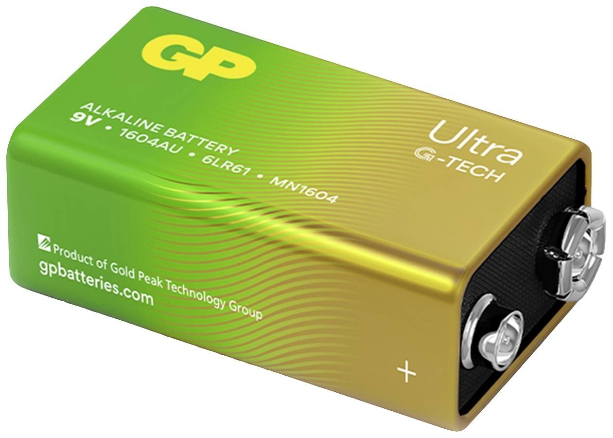 GP Batteries GPPVA9VAU143 baterie 9 V alkalicko-manganová 9 V 1 ks