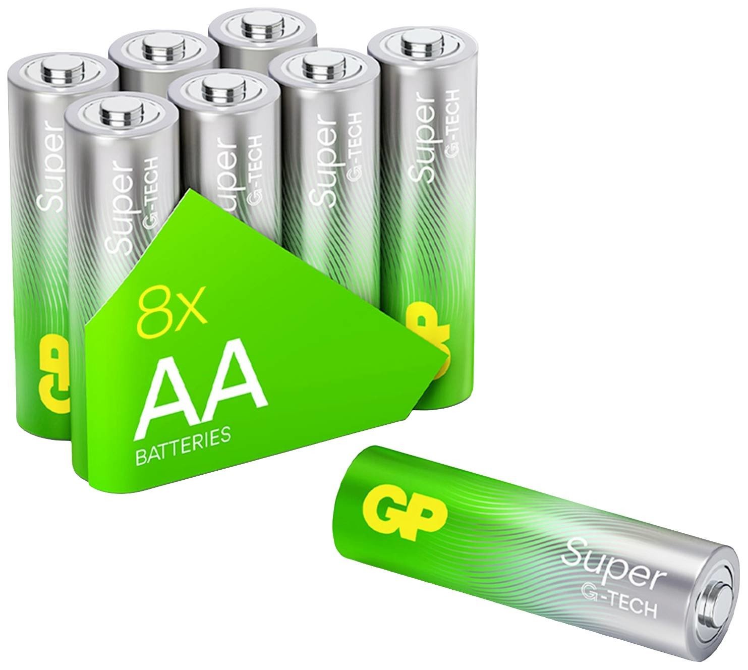 GP Batteries GPPCA15AS624 tužková baterie AA alkalicko-manganová 1.5 V 8 ks
