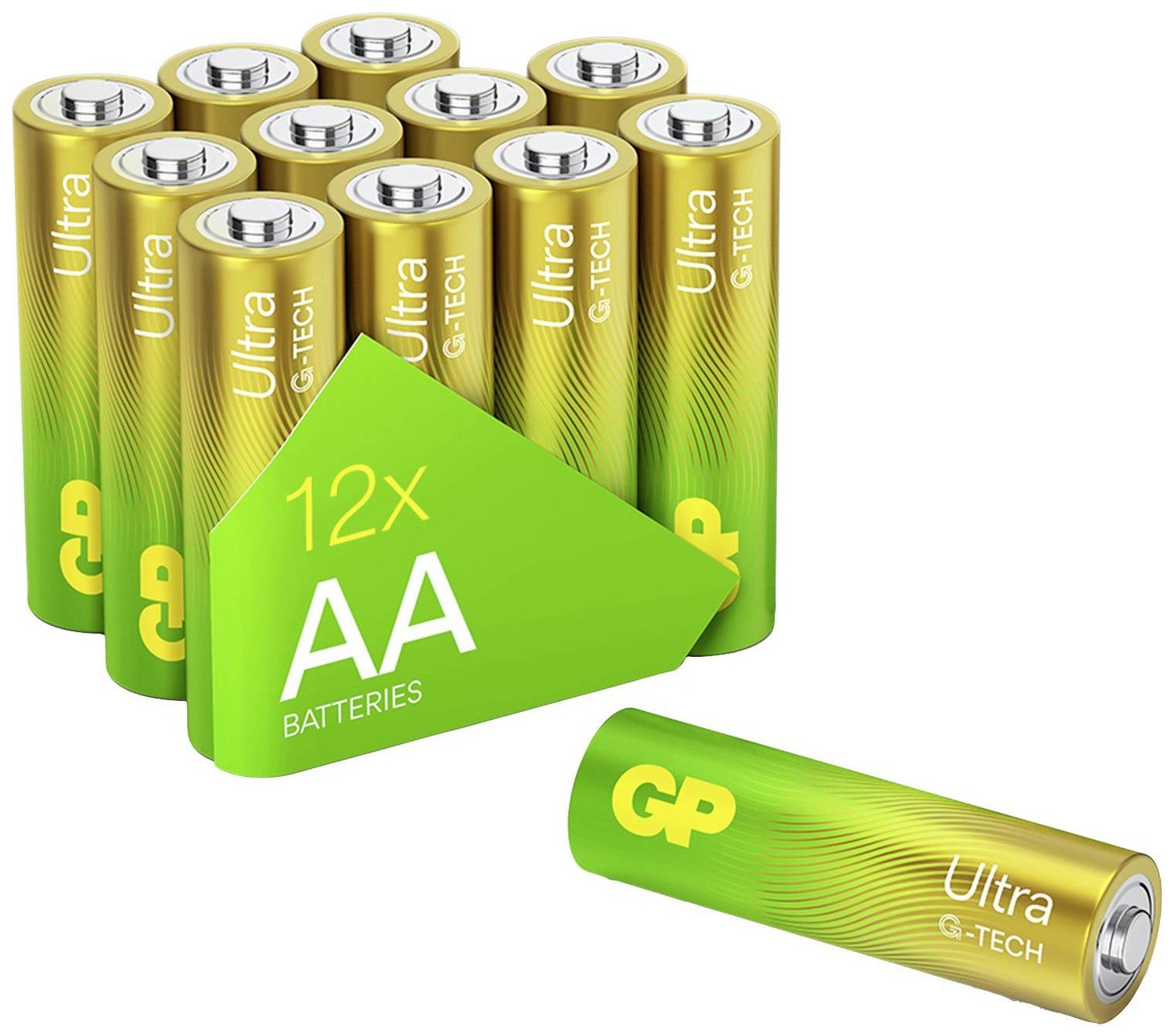 GP Batteries GPPCA15AU733 tužková baterie AA alkalicko-manganová 1.5 V 12 ks