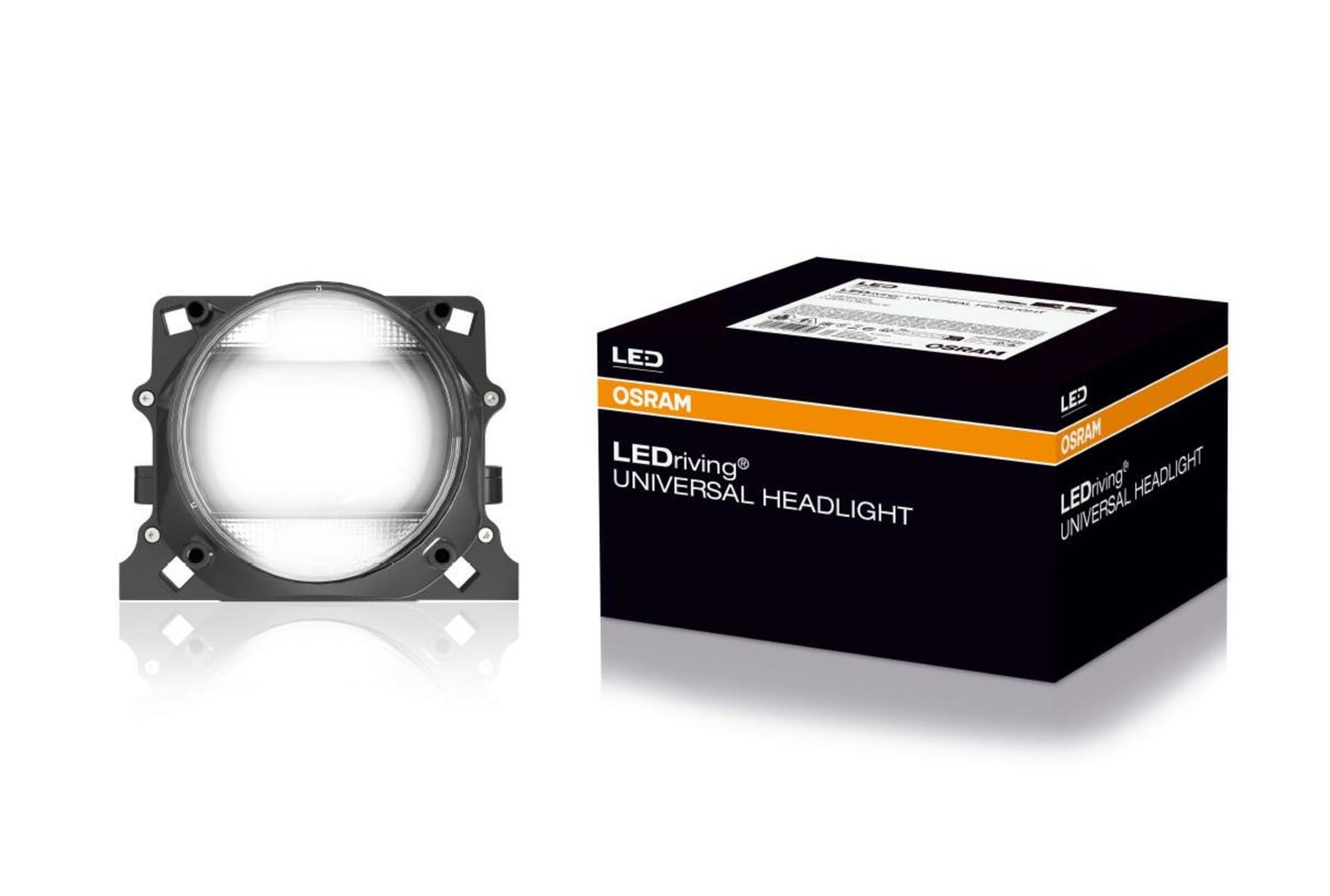 OSRAM LEDriving® 12/24V Universal Headlight 5400-6500K LHD Model 101 LEDUHL101