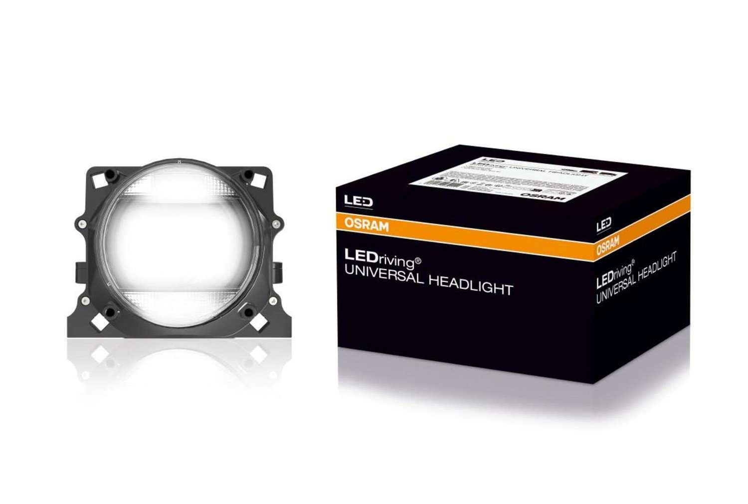 OSRAM LEDriving® 12/24V Universal Headlight 5400-6500K RHD Model 102 LEDUHL102