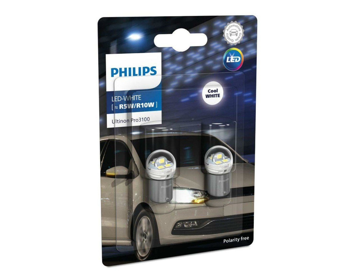 Philips LED R5W/R10W 12V 1,8W BA15s Ultinon Pro 3100 2ks 11090CU31B2