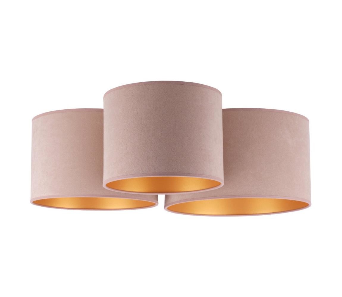 Stropní svítidlo ROLLER TRIO 3xE27/60W/230V hnědá