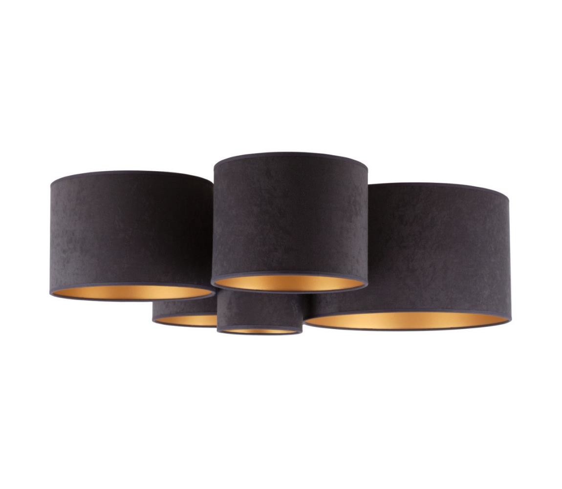 Stropní svítidlo ROLLER PENTO 5xE27/60W/230V antracit