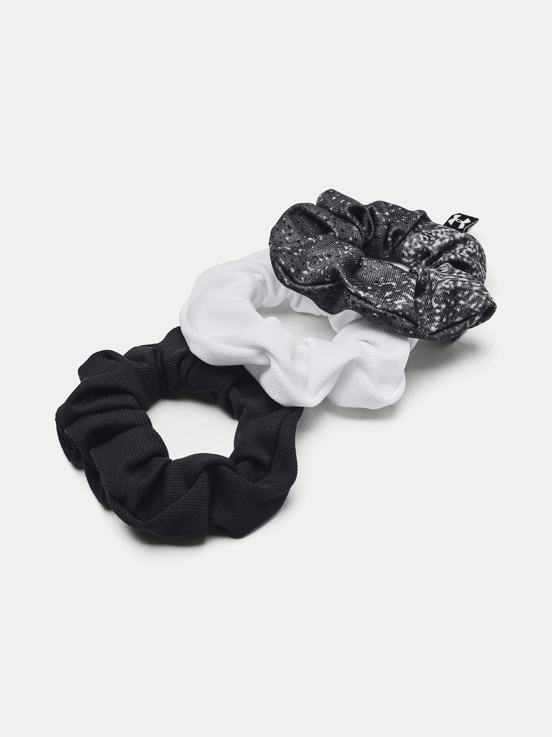 Under Armour Gumička do vlasů UA Blitzing Scrunchie 3PK-BLK - Dámské