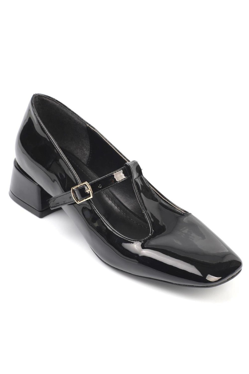 Capone Outfitters Capone Flat Toe Women's T-Strap Low Heel Shoes
