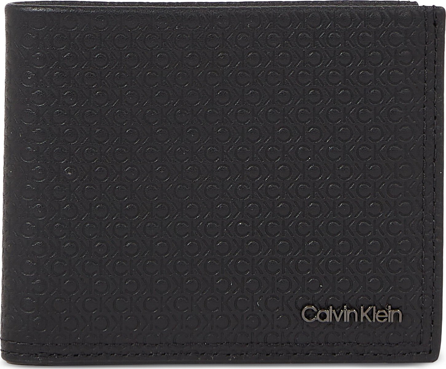 Pánská peněženka Calvin Klein Minimalism Bifold 6Cc W/Bill K50K510894 Black/Tonal Mono 01O