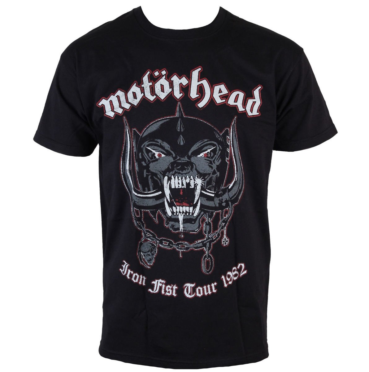 Tričko metal pánské Motörhead - Grey Warpig - ROCK OFF - MHEADTEE32MB S