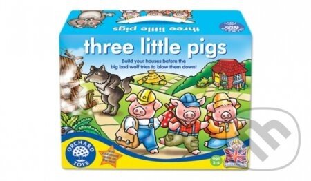 Three Little Pigs Game (Tri malé prasiatka) - Orchard Toys