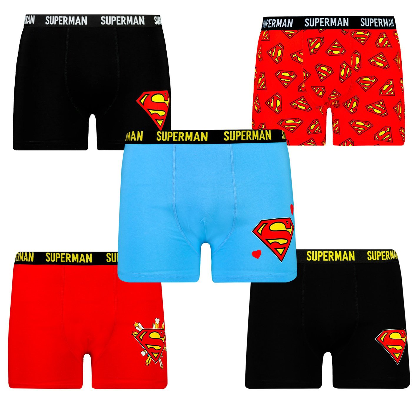 Pánské boxerky 5P Superman Frogies