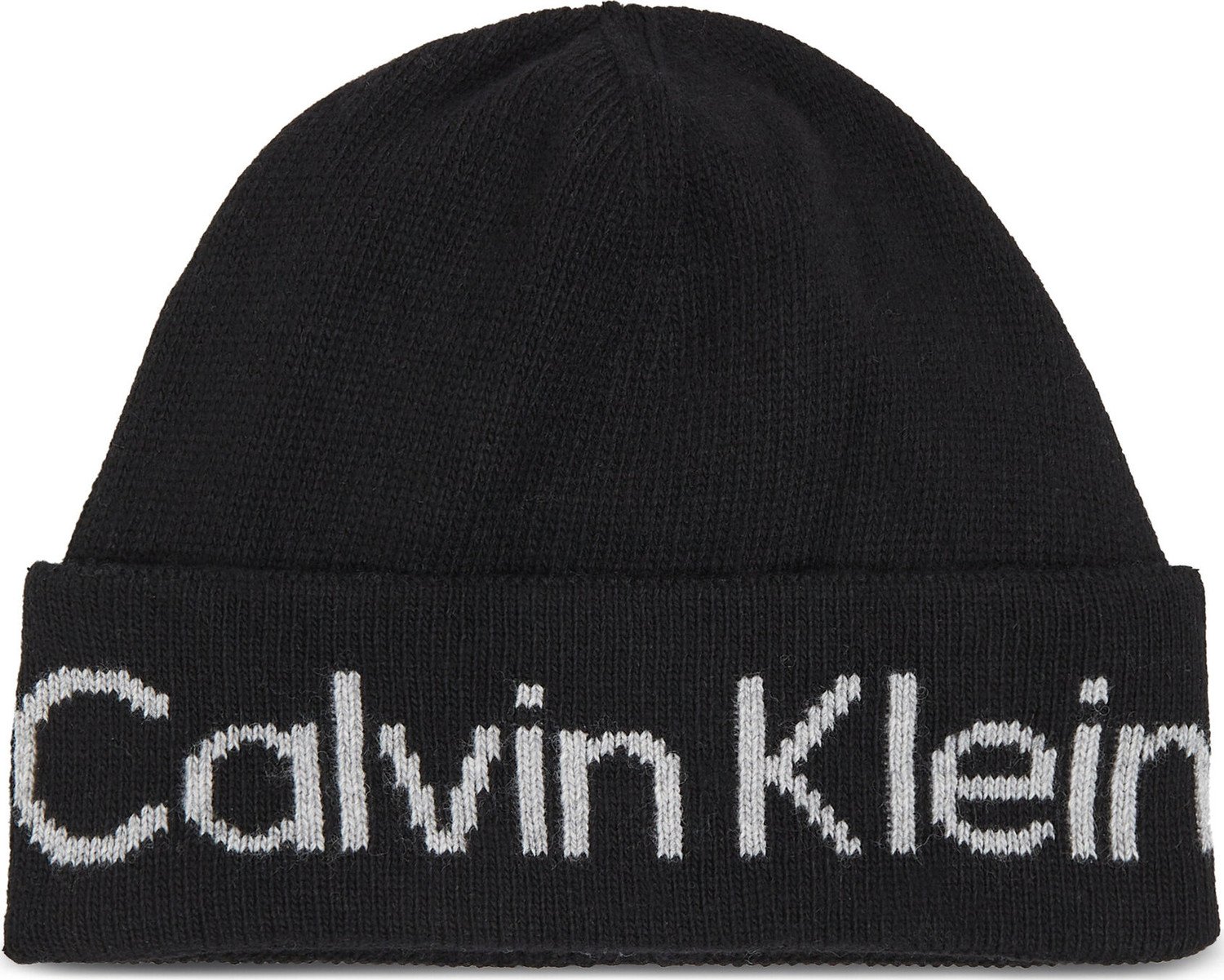 Čepice Calvin Klein Logo Reverso Tonal Beanie K60K611151 Ck Black BAX