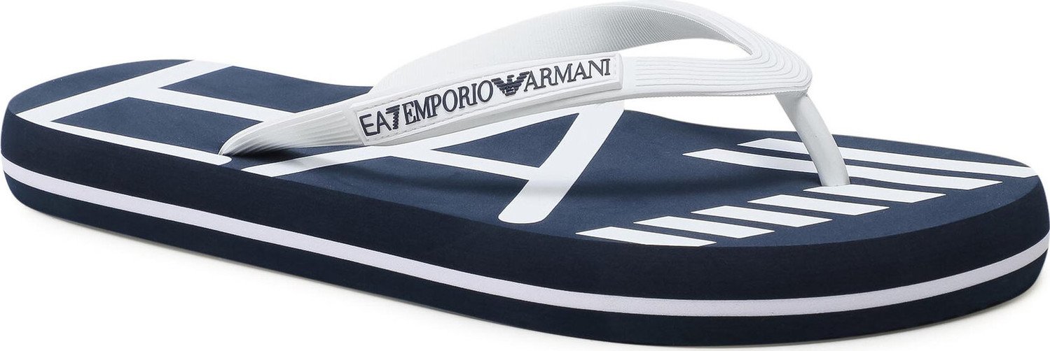 Žabky EA7 Emporio Armani XCQ004 XK196 N527 Bílá