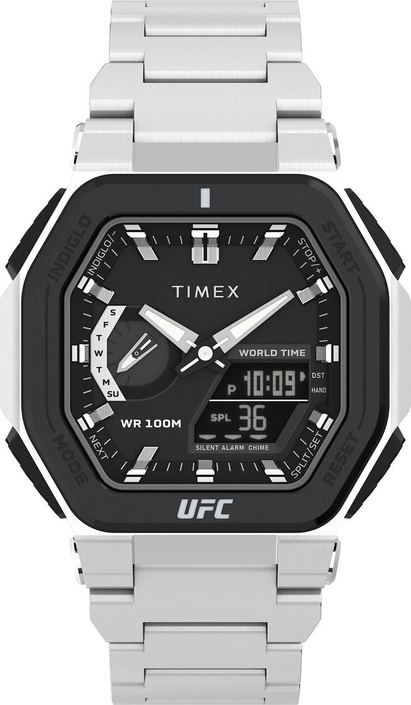 Hodinky Timex UFC Colossus TW2V84600 Silver/Black