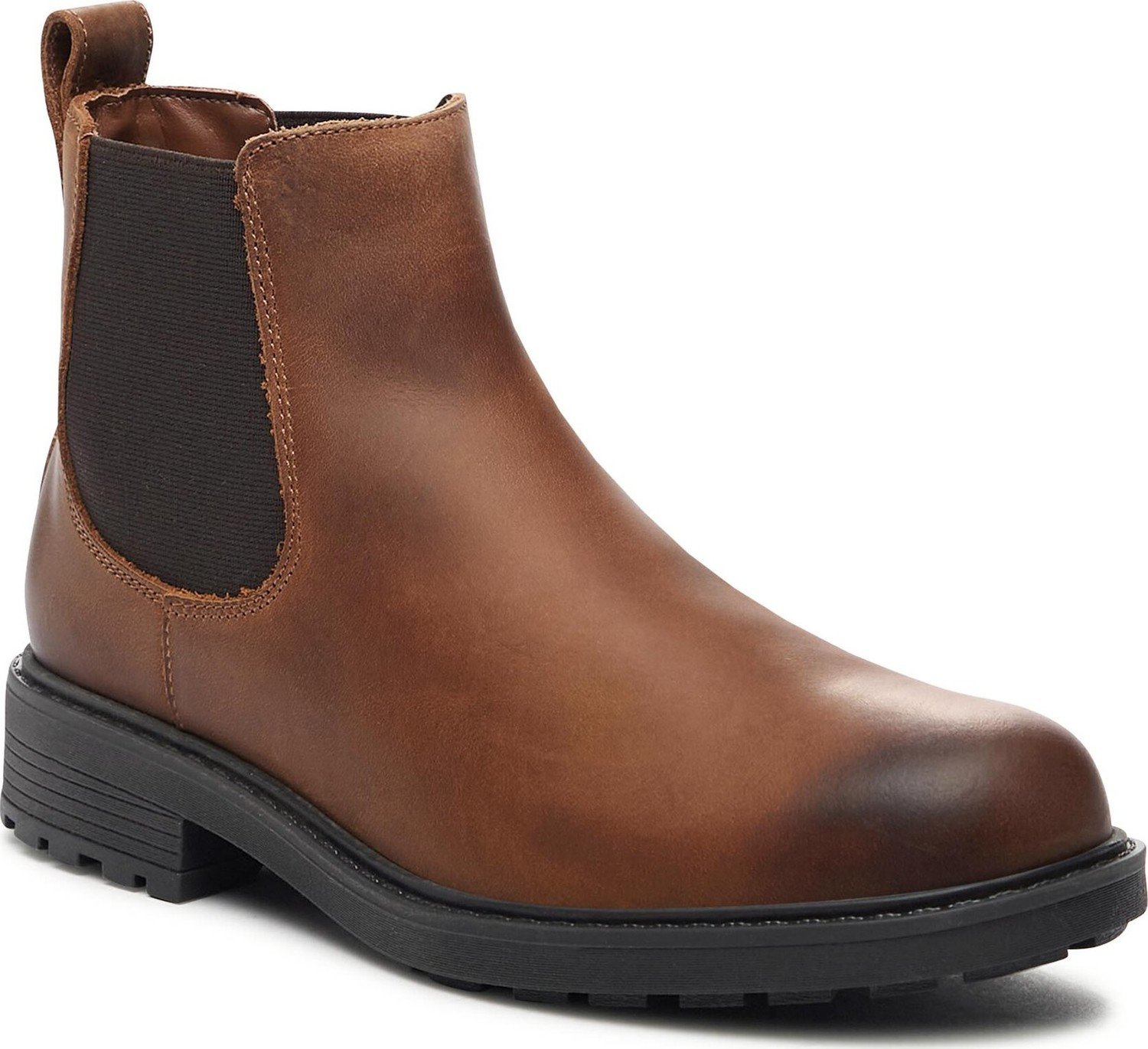 Kotníková obuv s elastickým prvkem Clarks Orinoco2 Lane 261747824 Brown Snuff