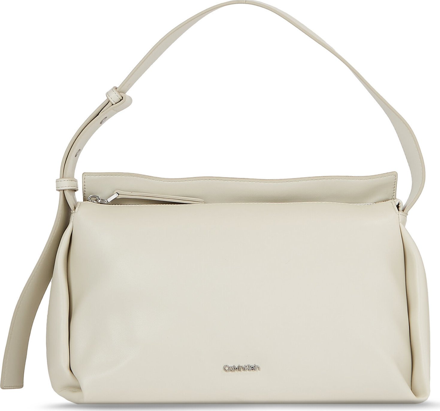 Kabelka Calvin Klein Elevated Soft Shoulder Bag Sm K60K610756 Dk Ecru PC4