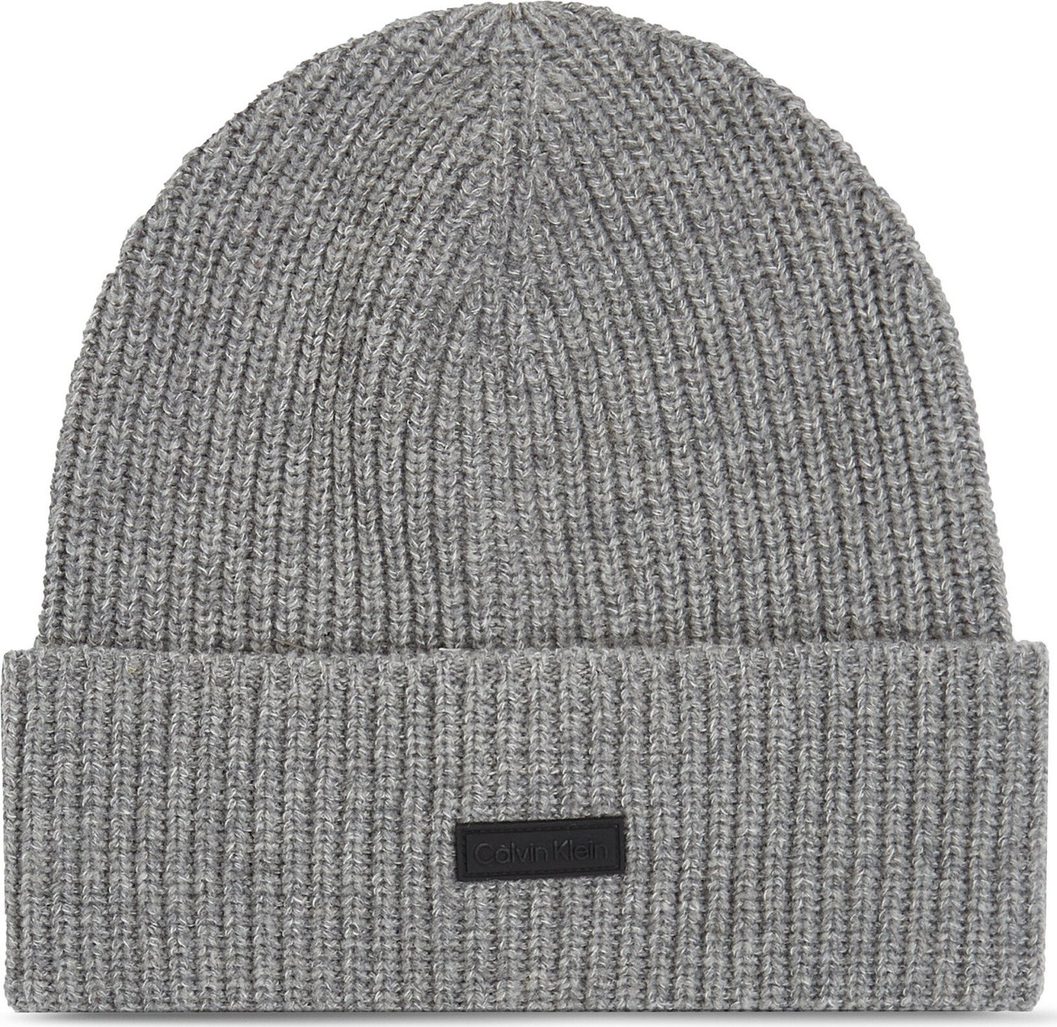 Čepice Calvin Klein Daddy Wool Beanie K50K510984 Ghost Gray PCD