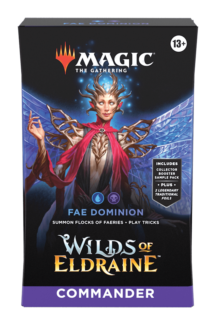 Wizards of the Coast Magic The Gathering - Wilds of Eldraine Commander Deck Varianta: Fae Dominion