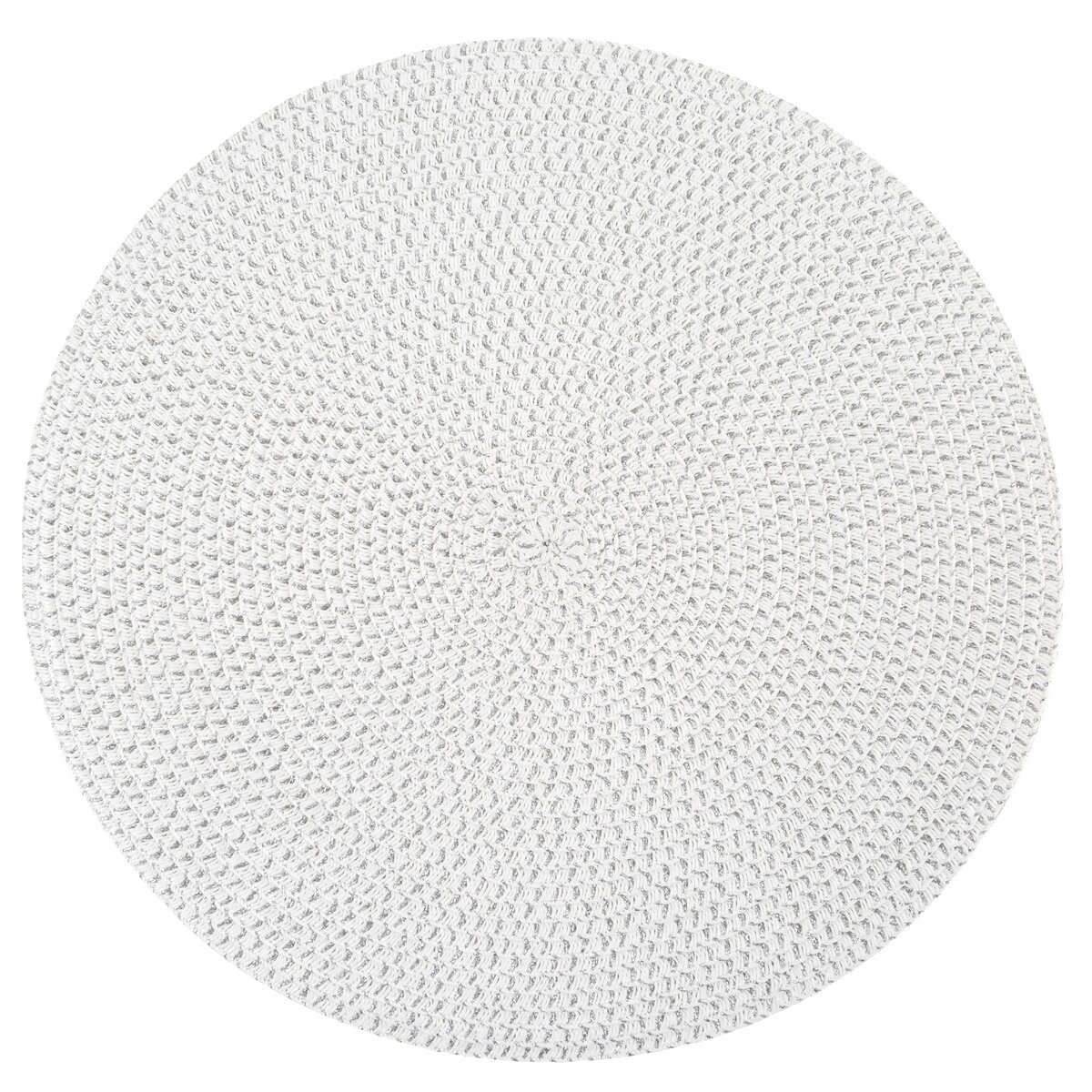 Prostírání LARA bílá Ø 38 cm Mybesthome