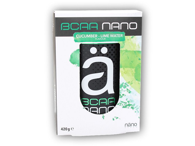Näno Supps Nano Supps BCAA Nano 420g Varianta: jahoda s bazalkou