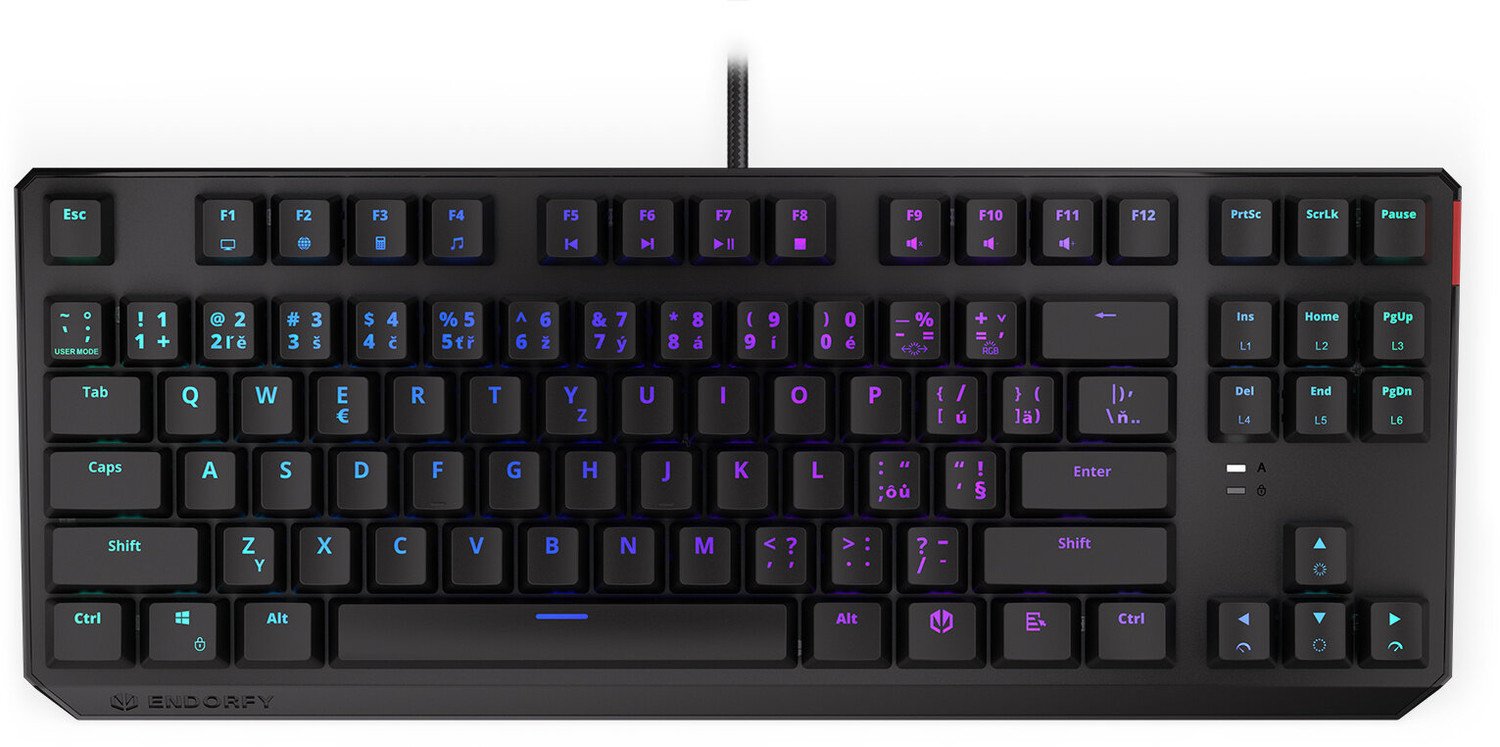 Endorfy Thock TKL, Kailh Brown, CZ/SK - EY5C003