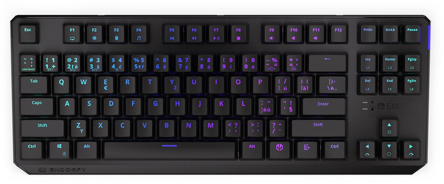 Endorfy Thock TKL Wireless, Kailh Box Red, CZ/SK - EY5C005