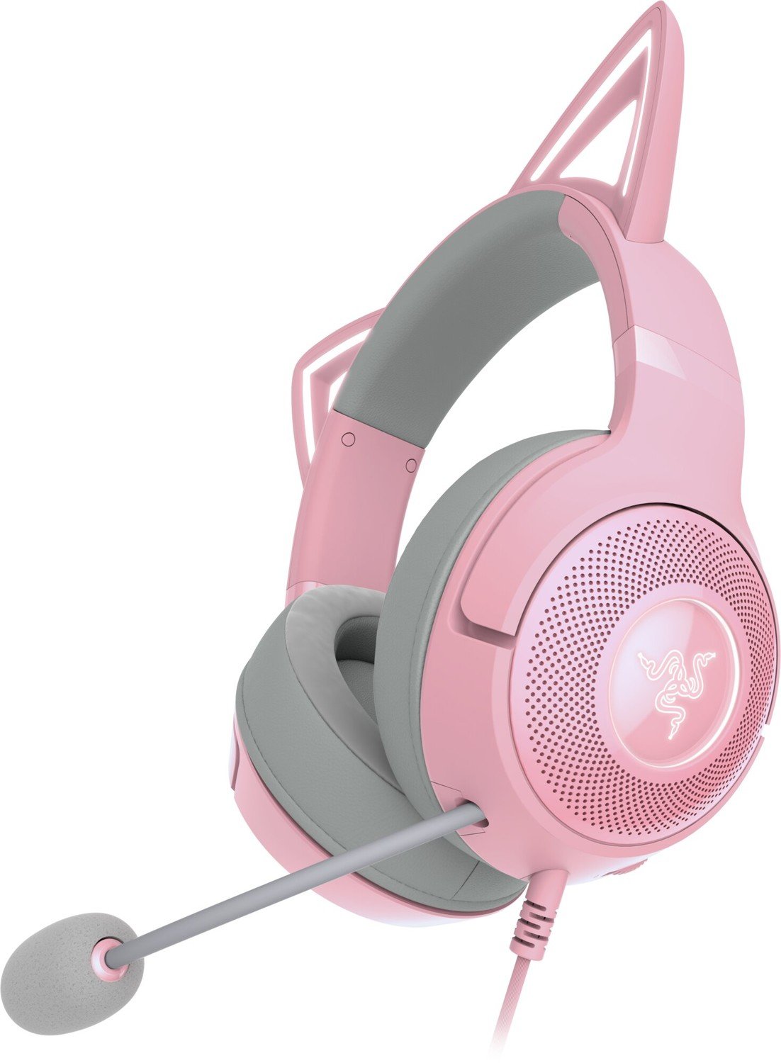 Razer Kraken Kitty V2, růžová - RZ04-04730200-R3M1