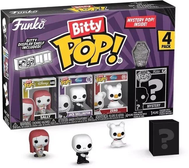 Figurka Funko Bitty POP! Disney - The Nightmare Before Christmas 4-pack Series 3 - 0889698730211