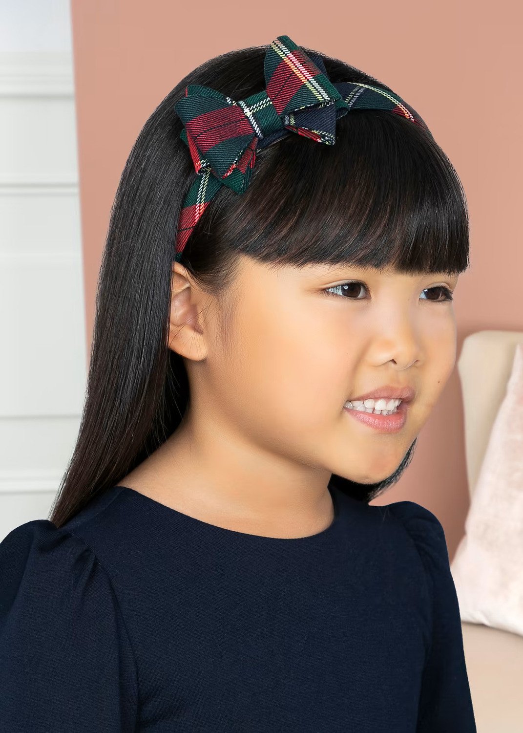 Abel & Lula dívčí čelenka s mašli 5986 - 005