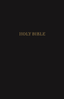 KJV, Reference Bible, Personal Size Giant Print, Bonded Leather, Black, Red Letter Edition (Thomas Nelson)(Bonded Leather)