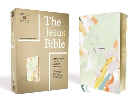 The Jesus Bible, ESV Edition, Leathersoft, Multi-Color/Teal (Passion)(Imitation Leather)