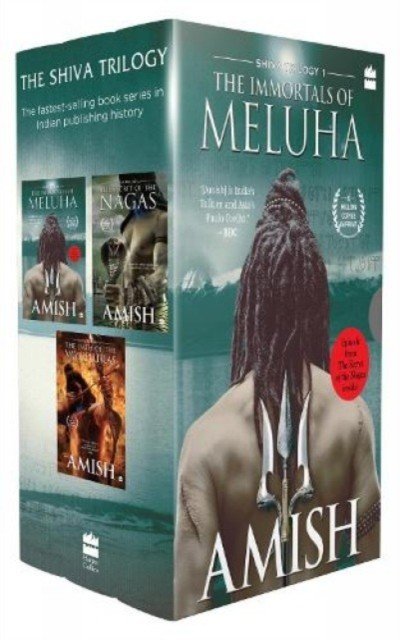 Shiva Triology - Boxset of 3 Books (The Immortals of Meluha, The Secret of The Nagas, The Oath of The Vayuputras) (Tripathi Amish)(Paperback / softback)