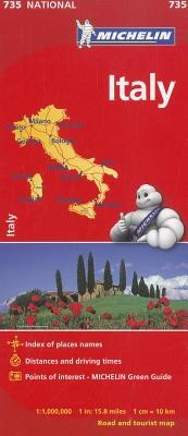 Michelin Italy Map 735 (Michelin)(Folded)