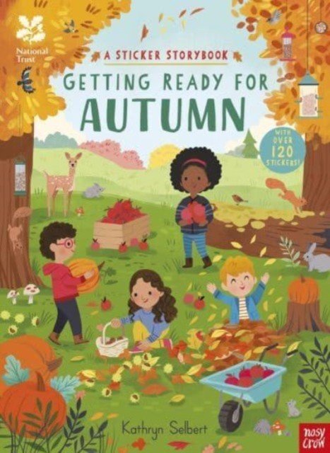 National Trust: Getting Ready for Autumn, A Sticker Storybook(Paperback / softback)