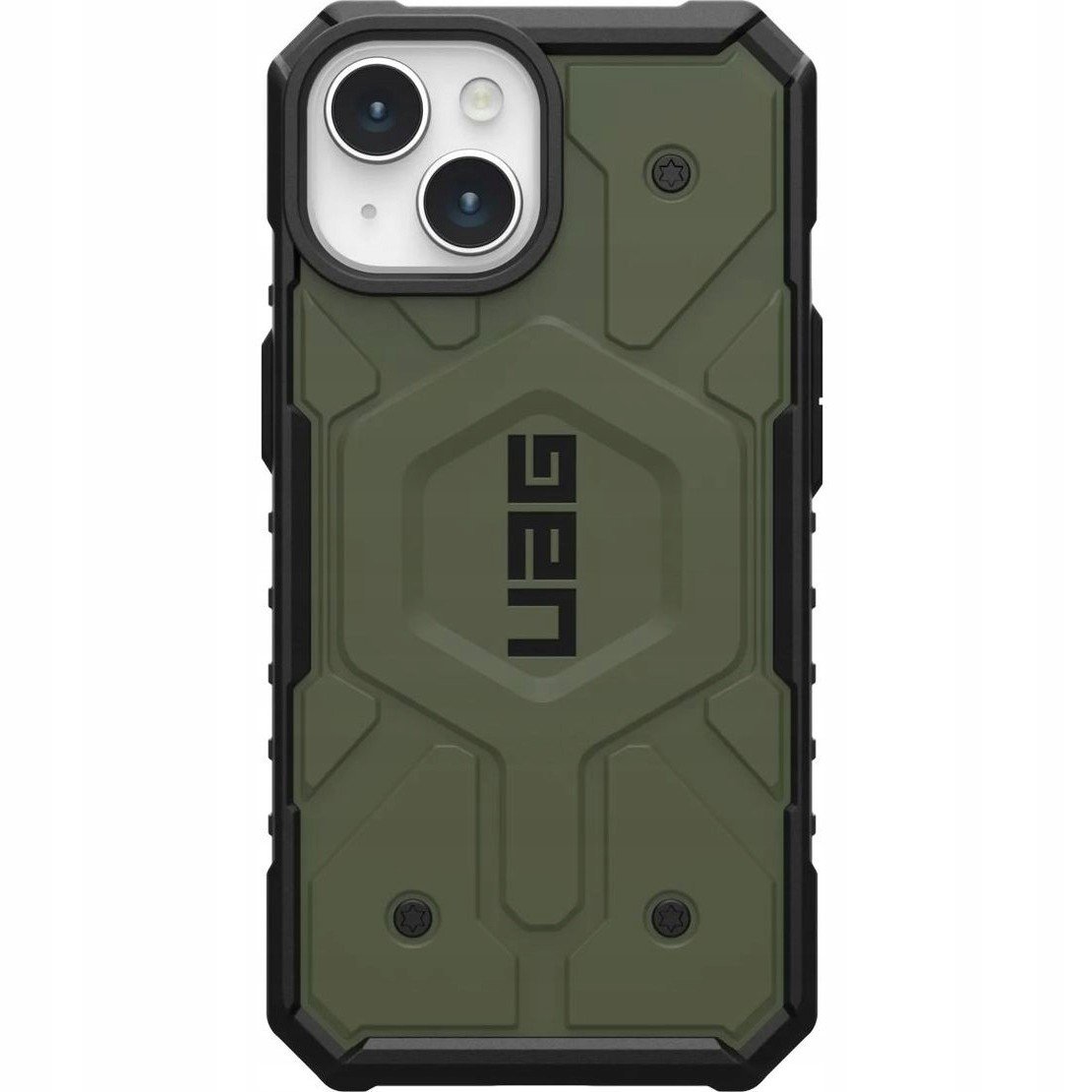 Urban Armor Gear Ochranný kryt na iPhone 15 - UAG, Pathfinder MagSafe Olive Drap