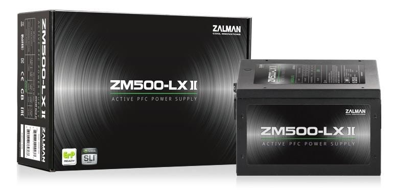 Napájecí zdroj Zalman ZM500-LXII 500 W