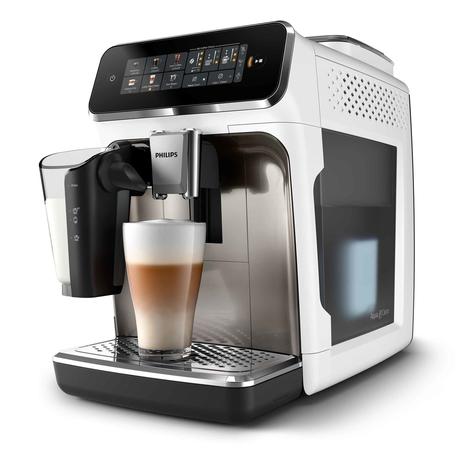 Automatický tlakový kávovar Philips EP3343/90 bílý