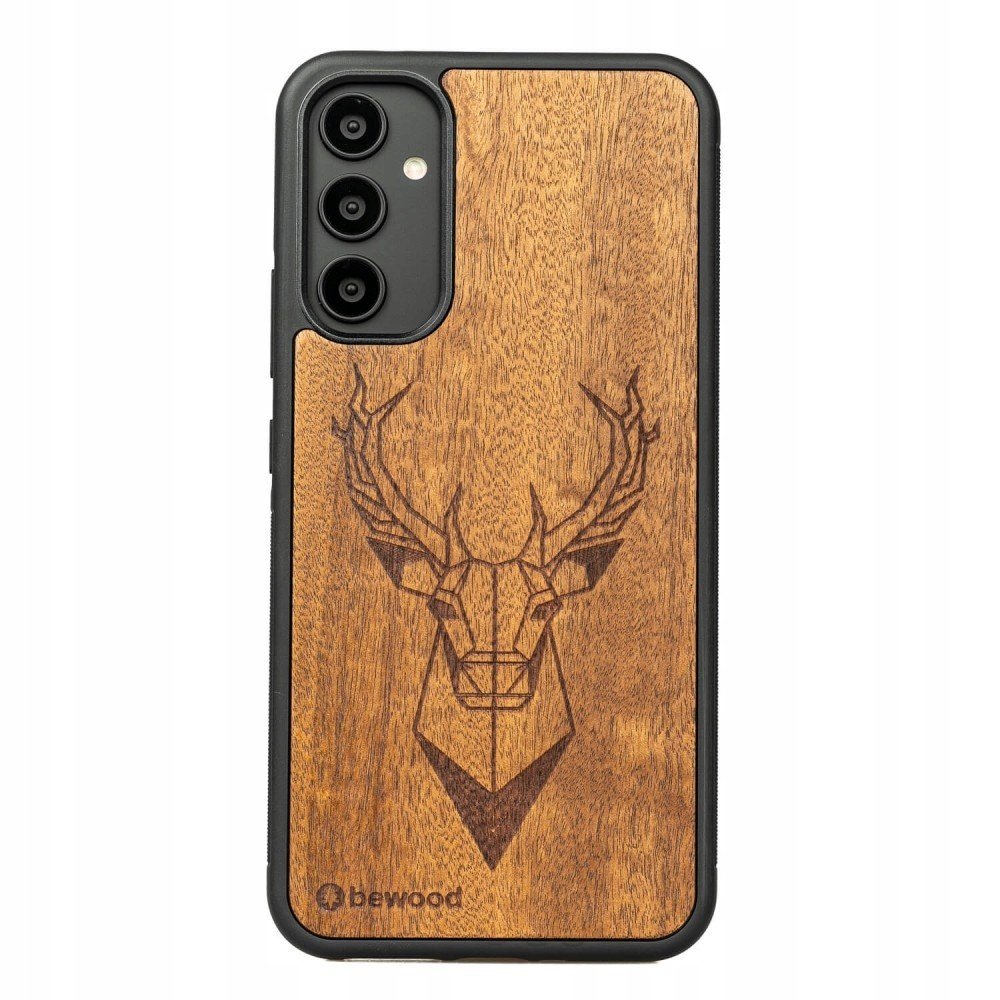 Dřevěné Pouzdro Pro Samsung Galaxy A54 5G Jelen Case