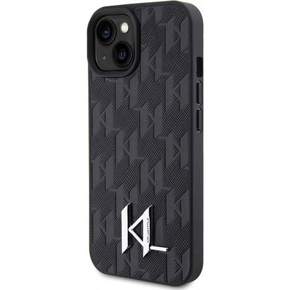 Kryt na iPhone 15, Karl Lagerfeld, case, poutko