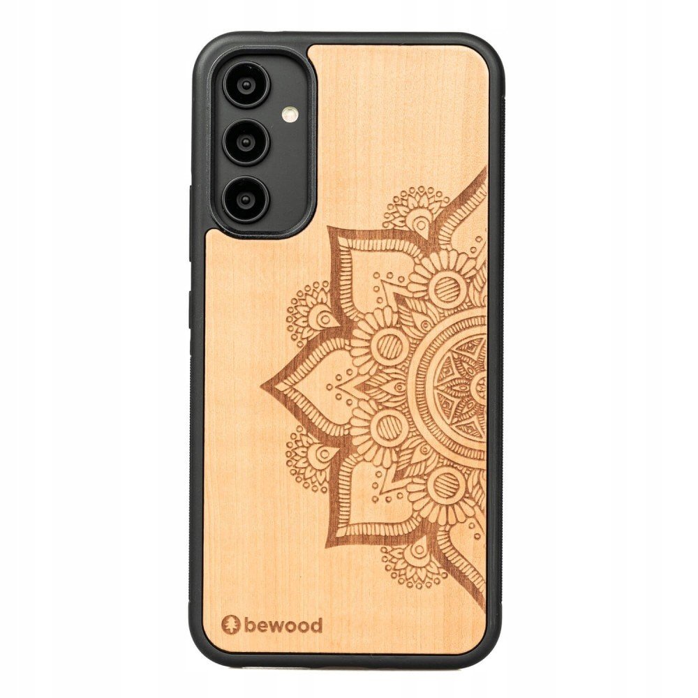 Dřevěné Pouzdro Pro Samsung Galaxy A54 5G Mandala