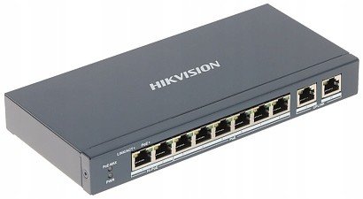 switch Poe DS-3E1310HP-EI 8PORTOVÝ Hikvision