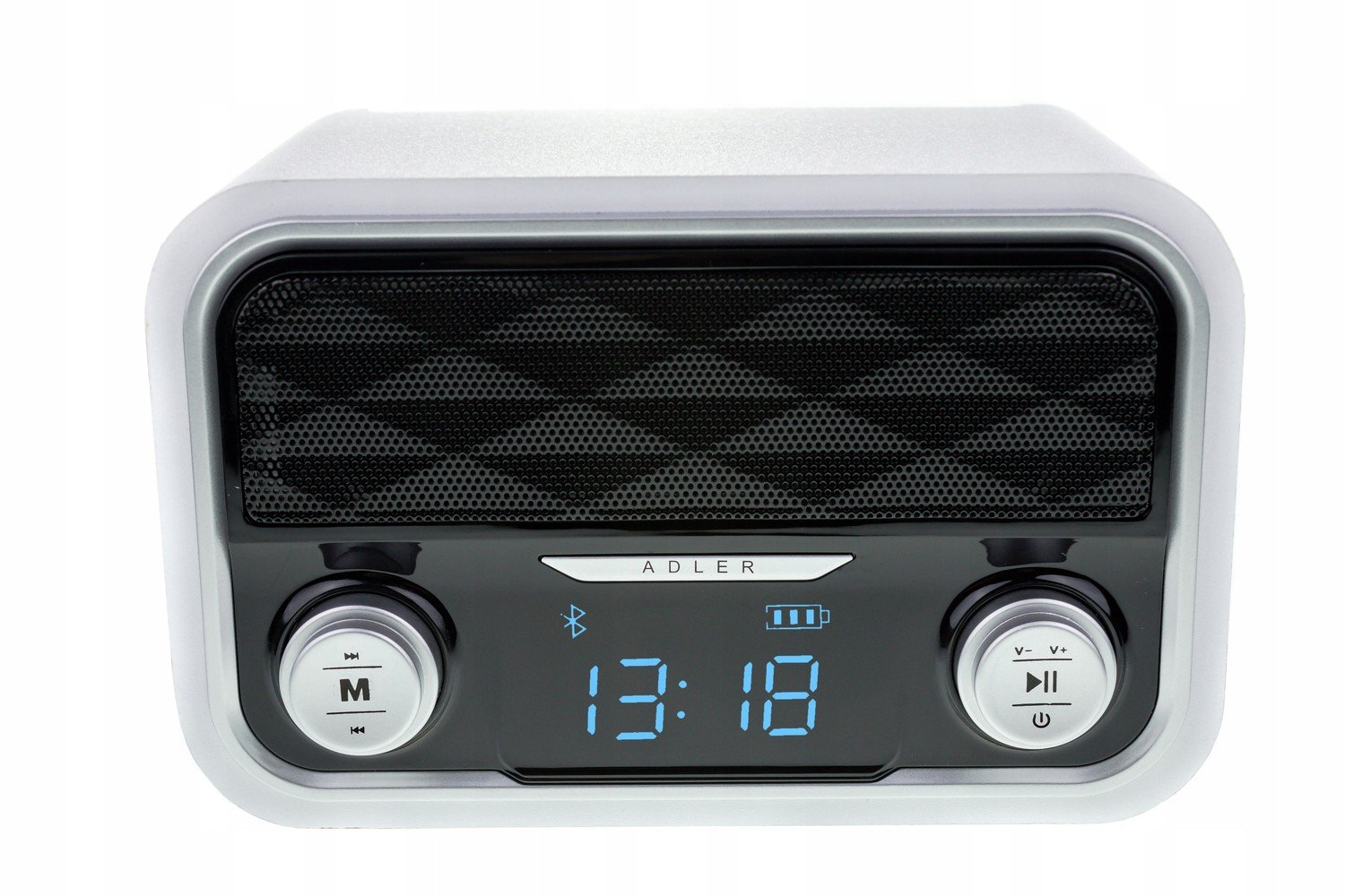 Rádio Bluetooth Přehrávač Fm MP3 Sd Usb 50 Stanic