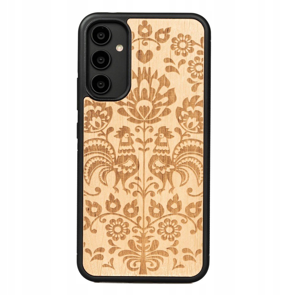 Dřevěné Pouzdro Pro Samsung Galaxy A34 5G Folk Case