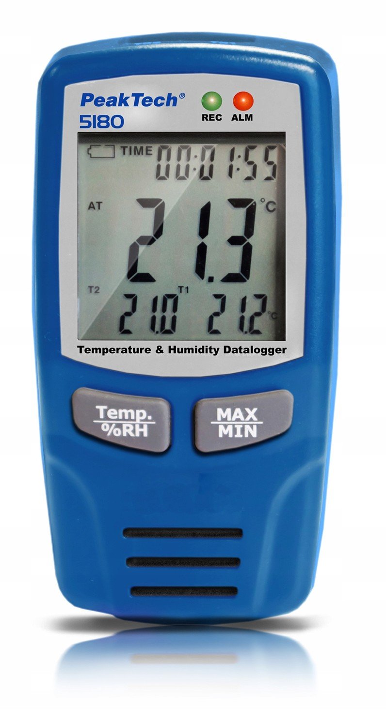 Záznamník teploty vlhkosti PeakTech 5180