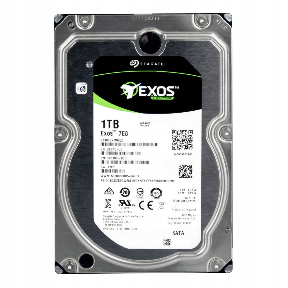 Seagate 1TB 7.2K 128MB Sata III 3.5'' ST1000NM0055